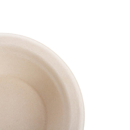Sugarcane Lunch Plate Natural (18cm) Pack 50