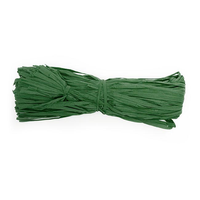 Paper Raffia Hunter Green (4mmx135cm)