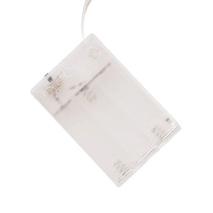 LED Fairy Lights 30Lights 3m Clear Cord 3xAA White