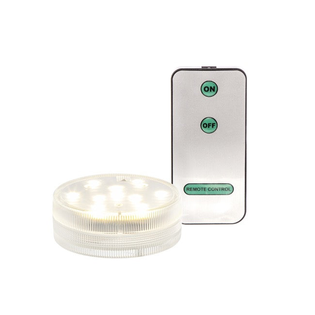 Submersible Illuminating LED Centrepiece Warm White 7cmD