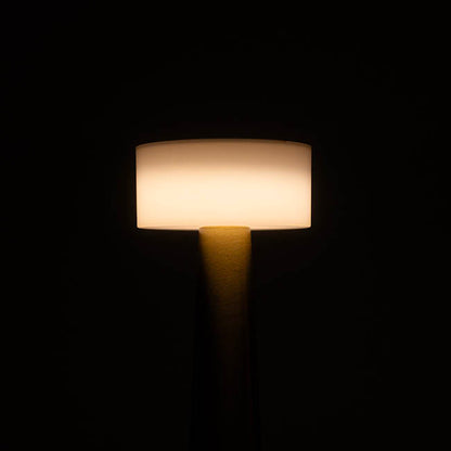 Cordless Designer LED Table Lamp Gold (21cmH)