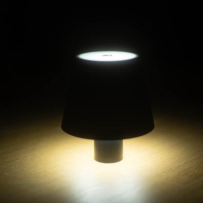 Wireless LED Bottle Lamp Black (11x13.5cmH)