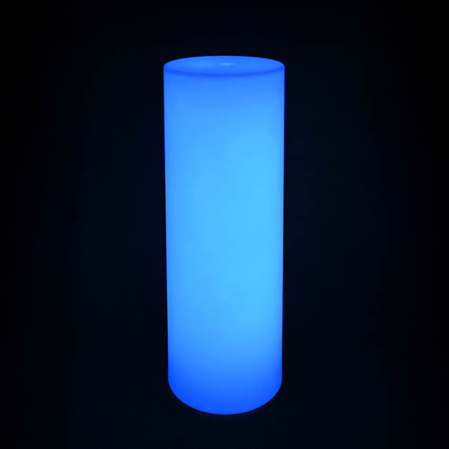 Event LED Remote Round Plinth (25cmDx71cmH)