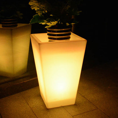 Illuminated Large LED Planter Waterproof (45x45x70cmH)
