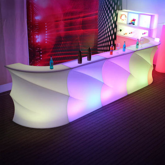 Modern LED Bar Counter Corner - Part 3&4 (80x80x110cmH)