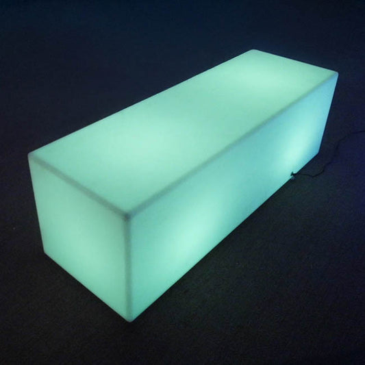 LED Lounge Bar Rectangle Chair (120x40x40cmH)