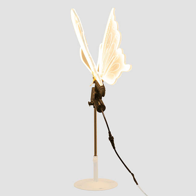 Large Luminous Butterfly LED Event Decor (39x60x34cm)