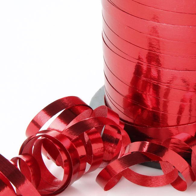 Ribbon Curling 5mm Metallic Red (5mmx450m)