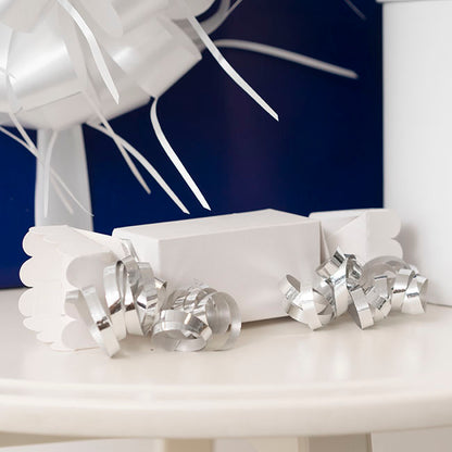 Ribbon Curling 5mm Metallic Silver (5mmx450m)