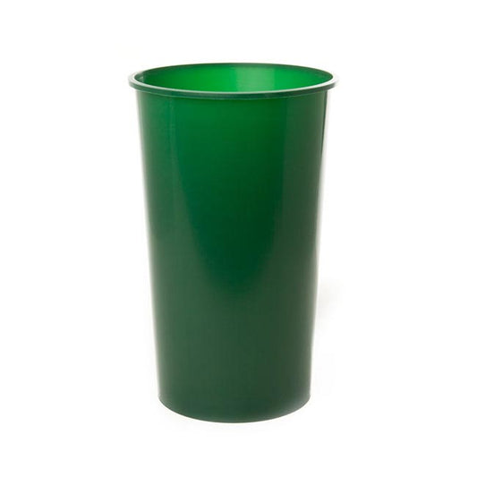 Display Flower Bucket Plastic Round 4L Green (16.5Dx26cmH)