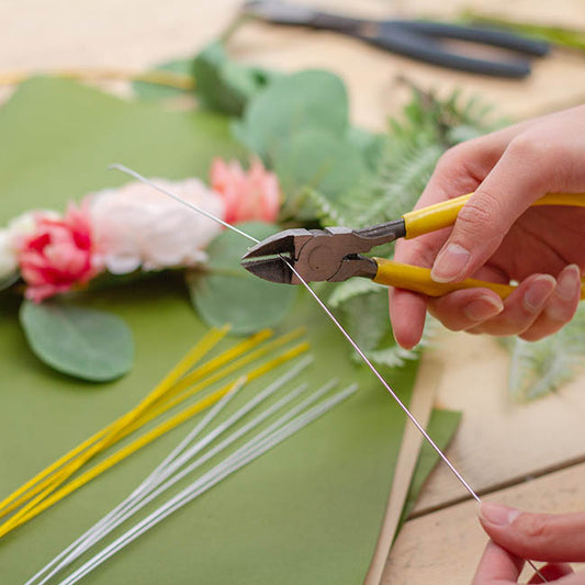 Glitter Wire 0.8mm x 50cm (250g) Silver