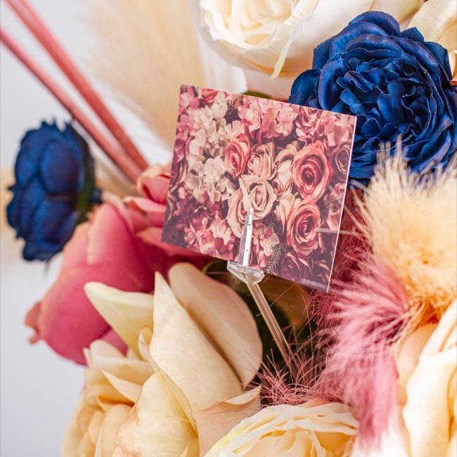 Card Forks 30cm (12") Cardette Clear Pack 100