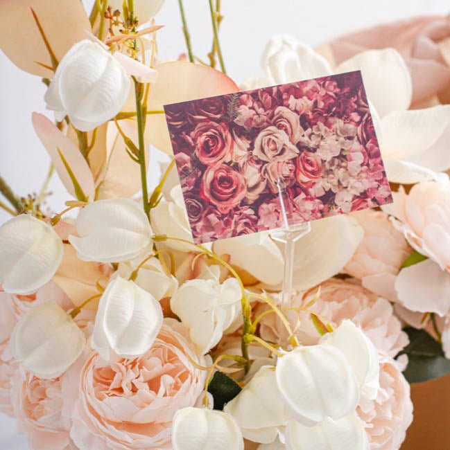 Card Forks 30cm (12") Cardette Clear Pack 100