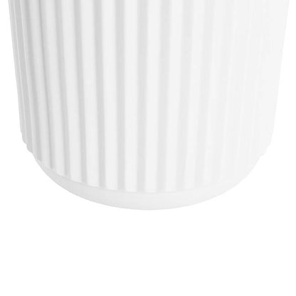 Ceramic Cyprus Vase Matte White (16DX22cmH)