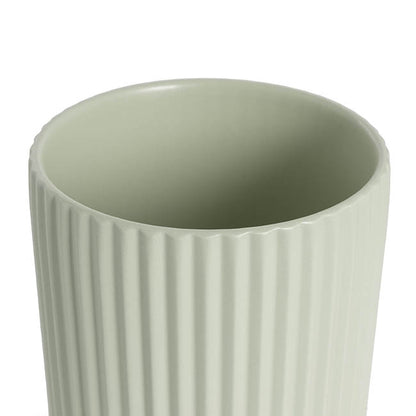 Ceramic Cyprus Vase Matte Sage (16DX17cmH)