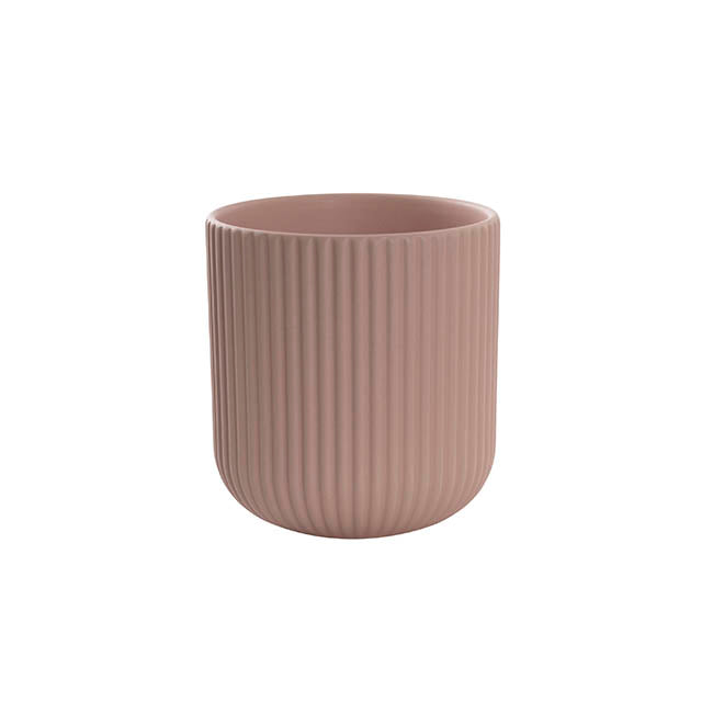 Ceramic Cyprus Vase Matte Nude (14DX15cmH)