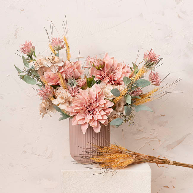 Ceramic Cyprus Vase Matte Nude (14DX15cmH)