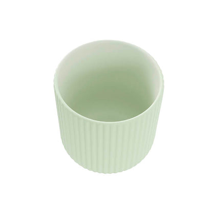 Ceramic Cyprus Vase Matte Lime Sage (14DX15cmH)