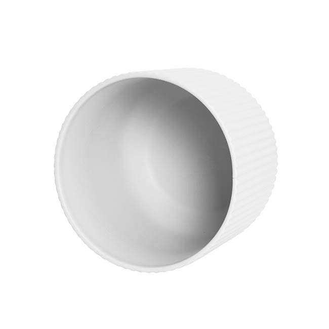 Ceramic Cyprus Vase Matte White (22.5DX20cmH)