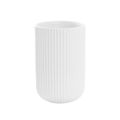 Ceramic Cyprus Vase Matte White (16DX26cmH)