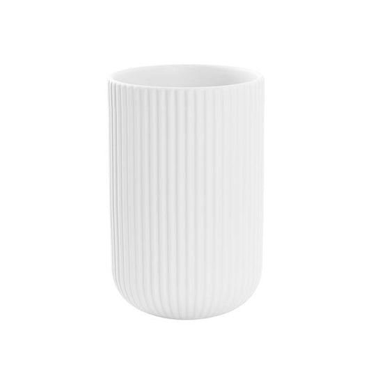 Ceramic Cyprus Vase Matte White (16DX26cmH)