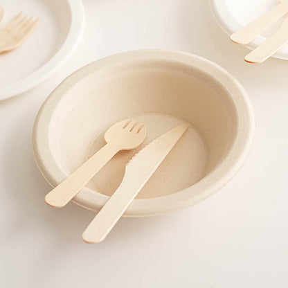 Wooden Spork (15.5cm) Pack 10