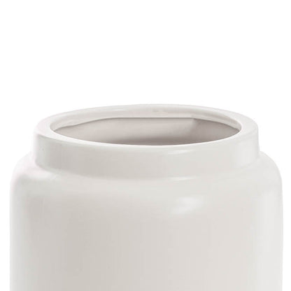 Ceramic Dimi Matte White Vase (17cmx20cmH)