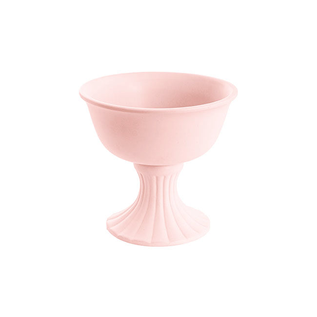 Ceramic Compote Charlotte Vases Light Pink (16Dx15cmH)