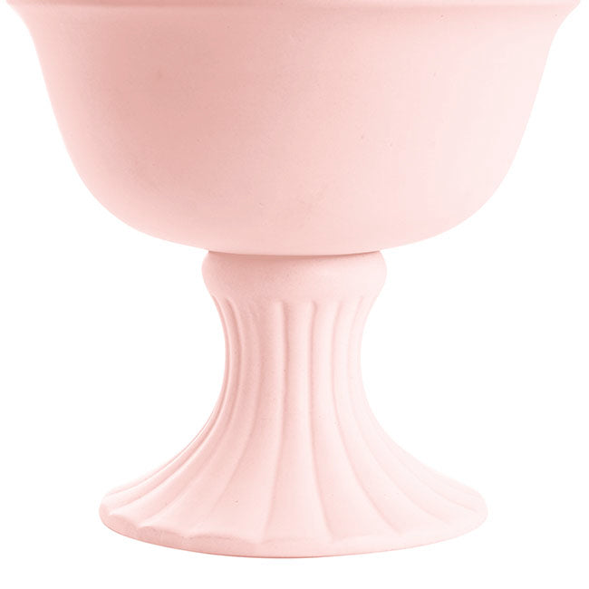 Ceramic Compote Charlotte Vases Light Pink (16Dx15cmH)