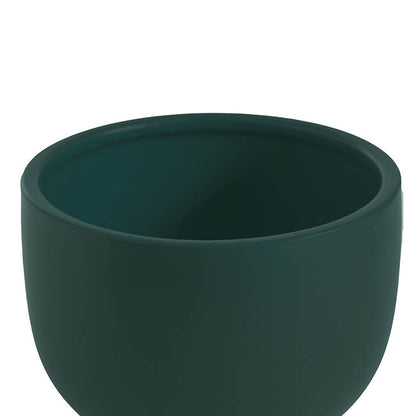Ceramic Buffalo Pot Planter Matte Jasper (15.5cmx14cmH)