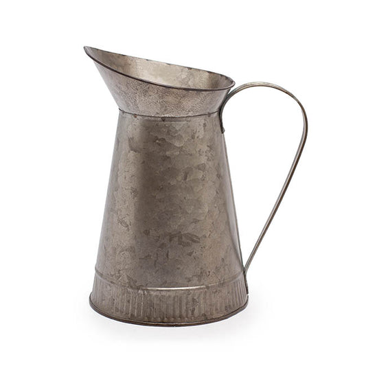 Tin Logan Rustic Metal Water Pitcher Copper (12Dx22cmH)