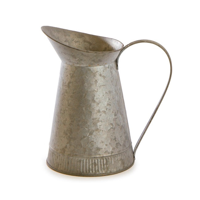 Tin Logan Rustic Metal Water Pitcher Gold (12Dx22cmH)