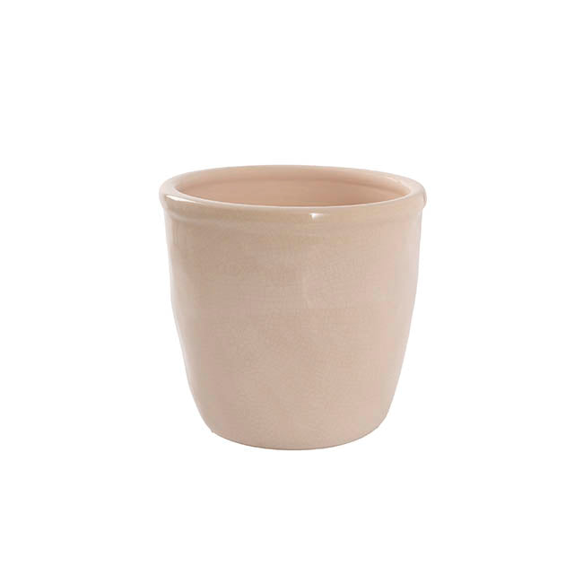 Ceramic Pot Planter White(14.5x14.5x13.5cmH)
