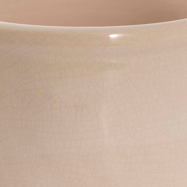 Ceramic Pot Planter White(14.5x14.5x13.5cmH)