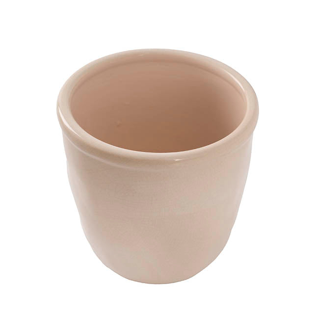 Ceramic Pot Planter White(14.5x14.5x13.5cmH)