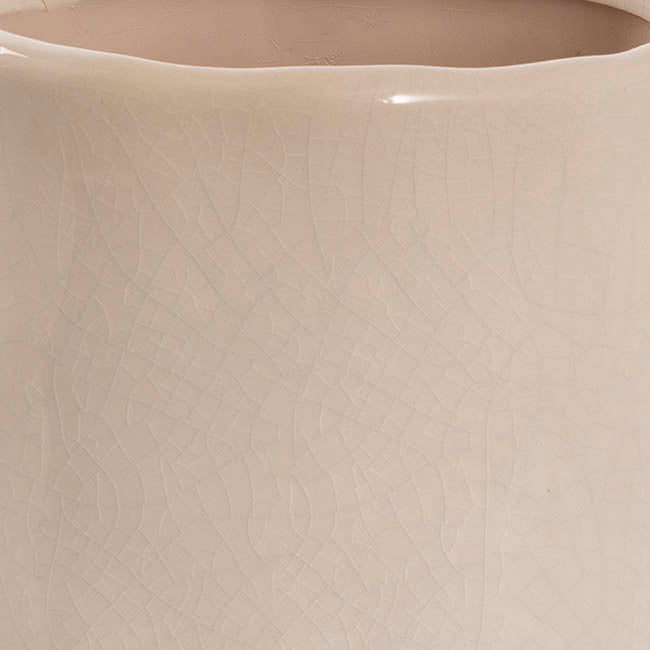 Ceramic Pitcher Vase White (20x16.5x20cmH)