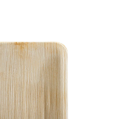 Palm Leaf Square Plate (20cm) Pack 10