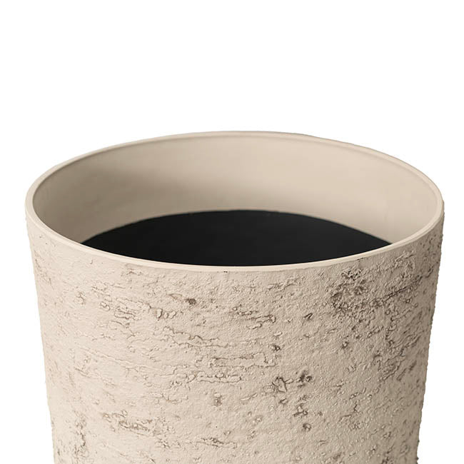 Alto Elements Large Cylinder Pot Country White(43Dx43cmH)
