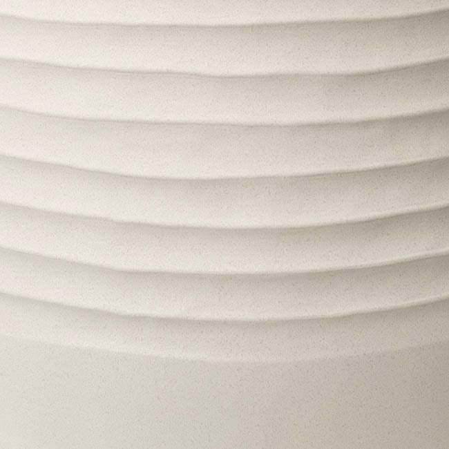 Alto Elements Linear Round Pot Sandstone Beige (53Dx49cmH)
