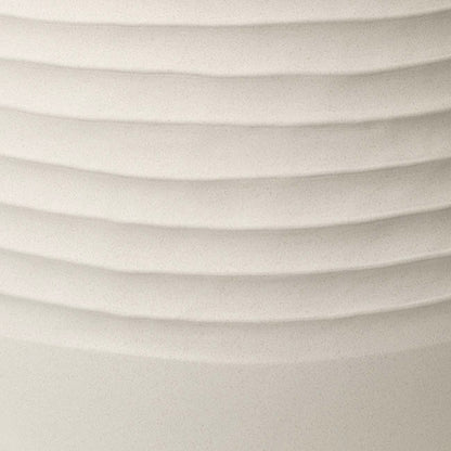Alto Elements Linear Round Pot Sandstone Beige (53Dx49cmH)