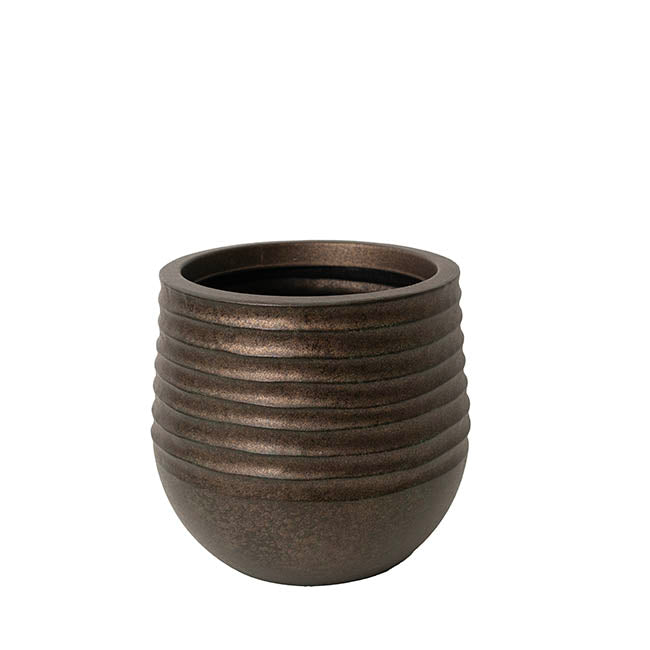 Alto Elements Linear Round Pot Set 3 Antique Brass