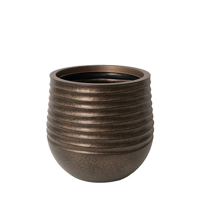 Alto Elements Linear Round Pot Set 3 Antique Brass