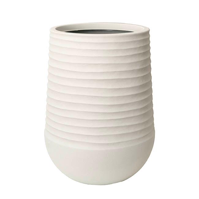 Alto Elements Linear Tall Pot Sandstone Beige (53Dx70cmH)