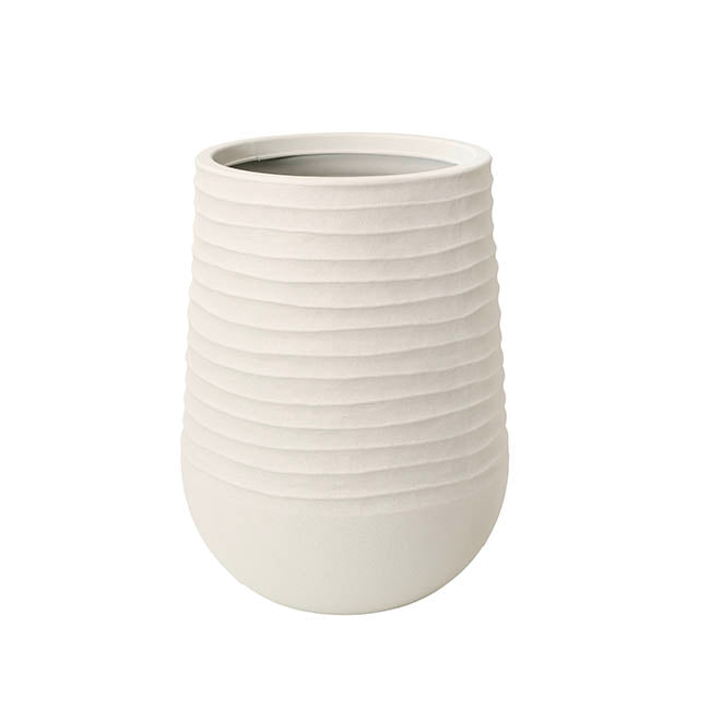Alto Elements Linear Tall Pot Sandstone Beige (39Dx51cmH)