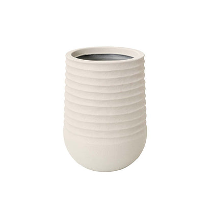 Alto Elements Linear Tall Pot Sandstone Beige (28Dx37cmH)