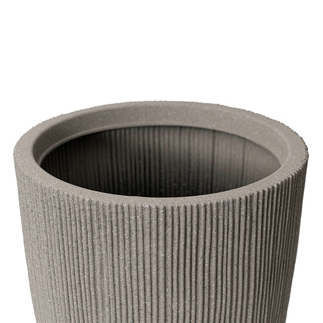Alto Elements Large Ribbed U Shape Medit Beige (31Dx32cmH)