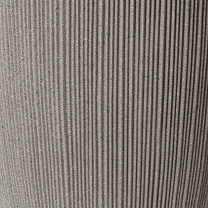 Alto Elements Large Ribbed Tall Pot Medit Beige (44Dx58cmH)