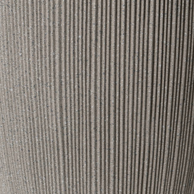 Alto Elements Large Ribbed Tall Pot Set 2 Mediterranean Grey