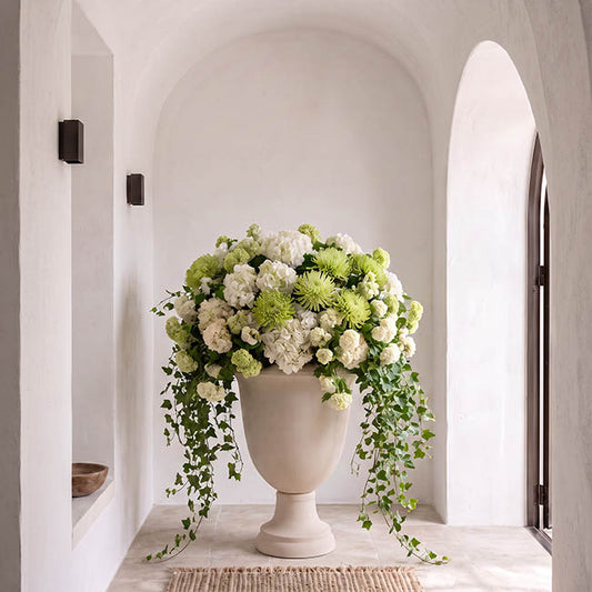 Alto Elements Heritage Smooth Urn Sandstone Beige(54Dx71cmH)
