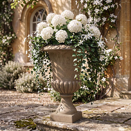 Alto Elements Heritage Ornate Urn Vintage Clay (46Dx61cmH)